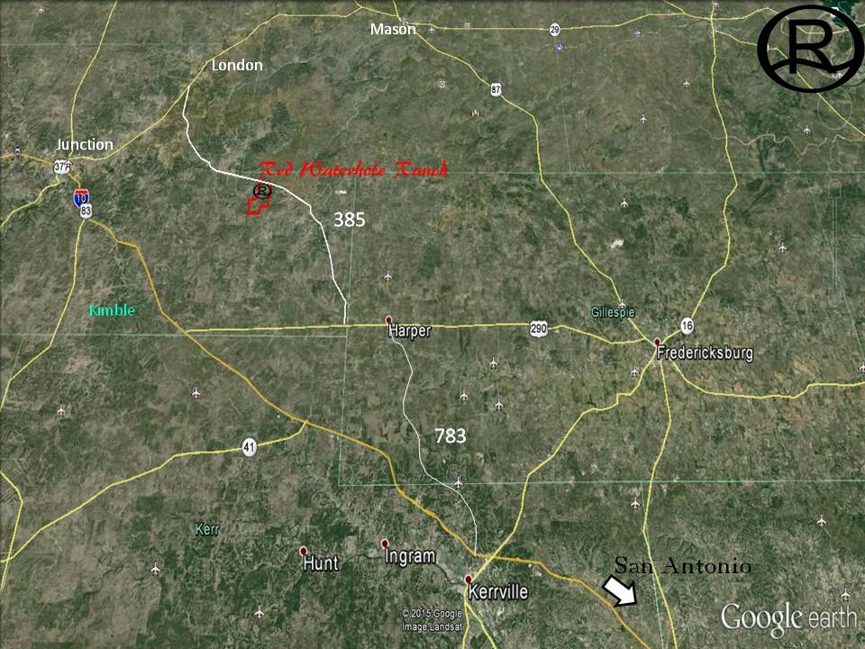 HLRBO Hunting Lease 2400 acres in Kimble County,Texas