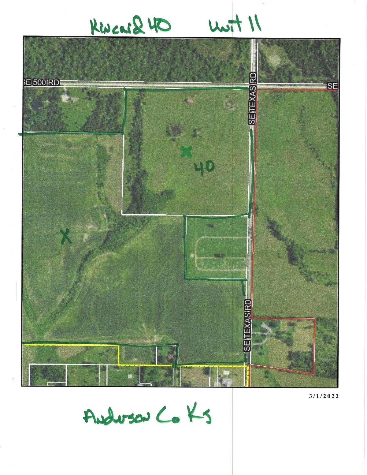HLRBO Hunting Lease 681 acres in Anderson County,Kansas