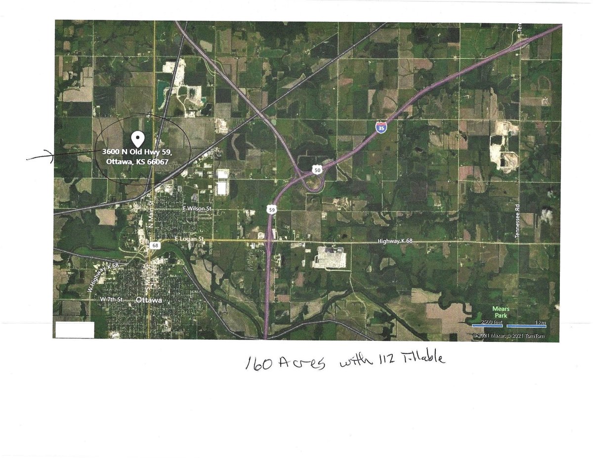 HLRBO Hunting Lease 158 acres in Franklin County,Kansas