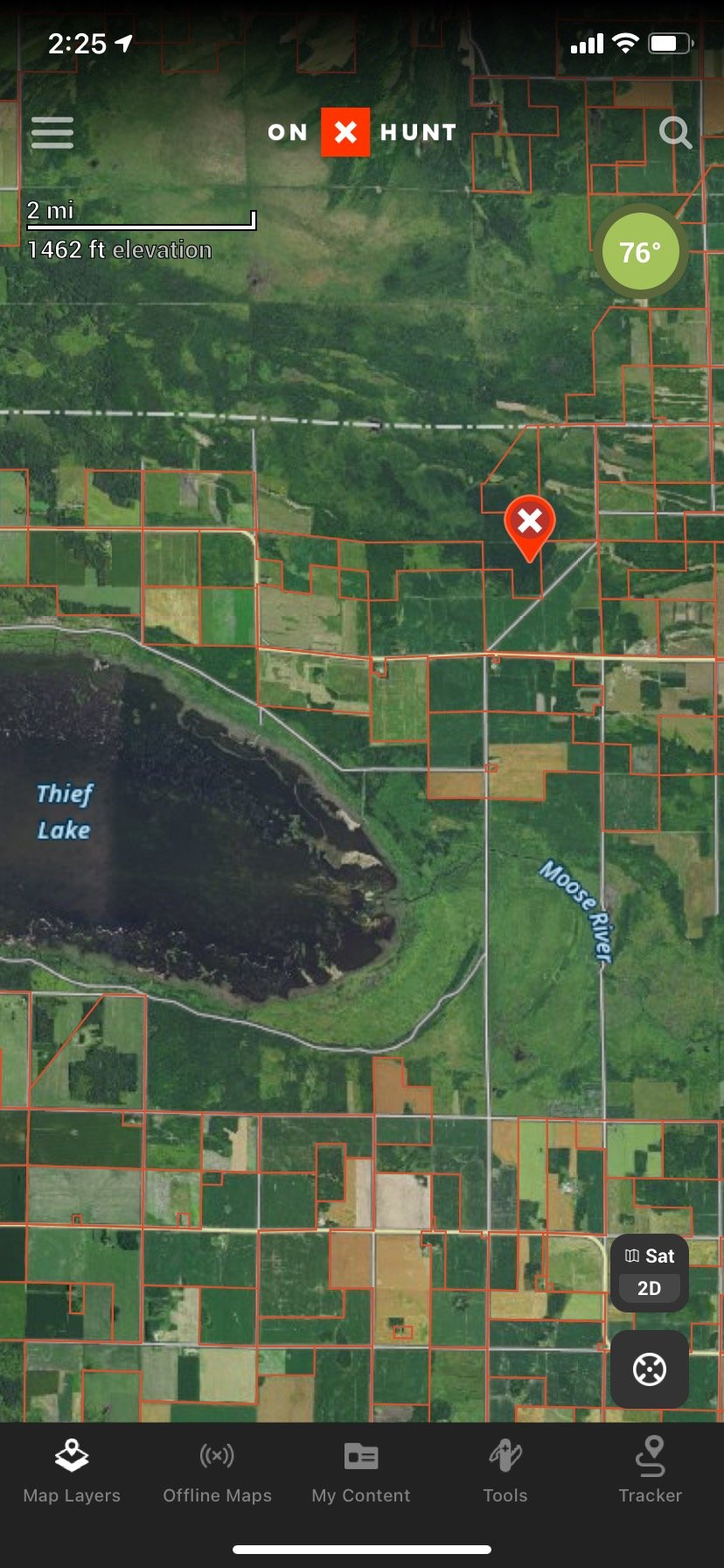 HLRBO Hunting Lease 120 acres in Marshall County,Minnesota