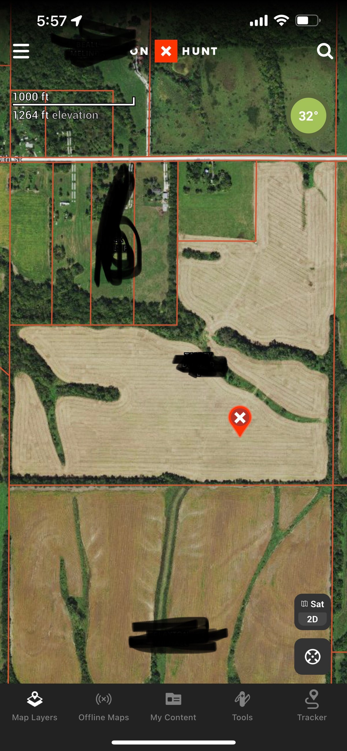 HLRBO Hunting Lease 1820 acres in Clinton County,Missouri