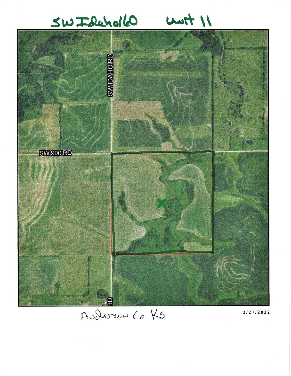 HLRBO Hunting Lease 320 acres in Anderson County,Kansas
