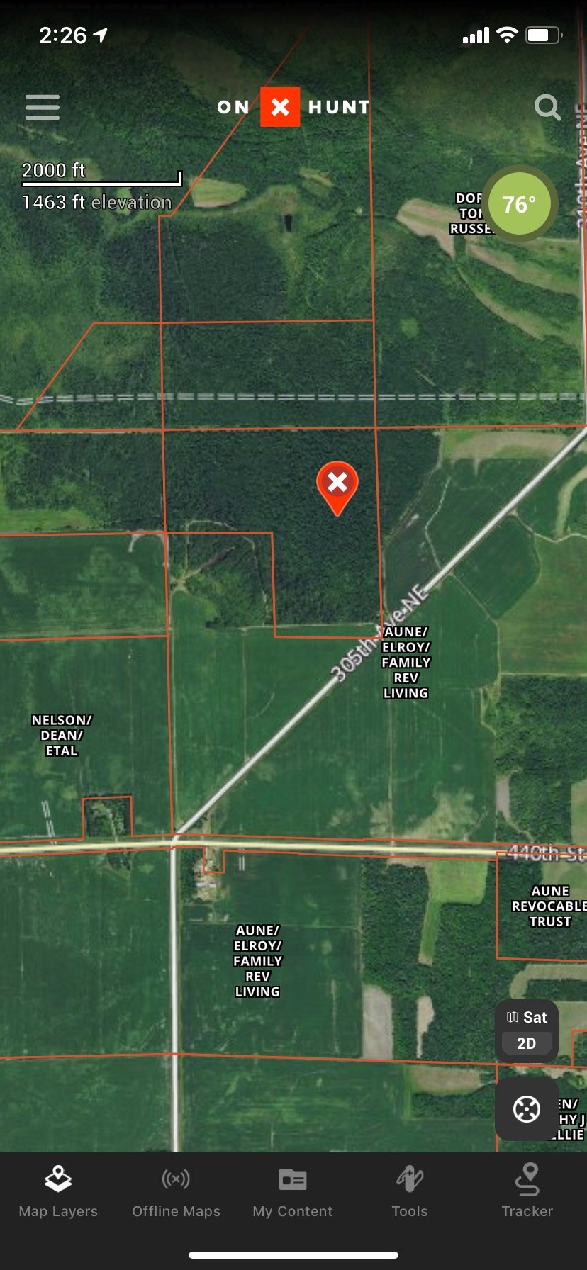 HLRBO Hunting Lease 120 acres in Marshall County,Minnesota