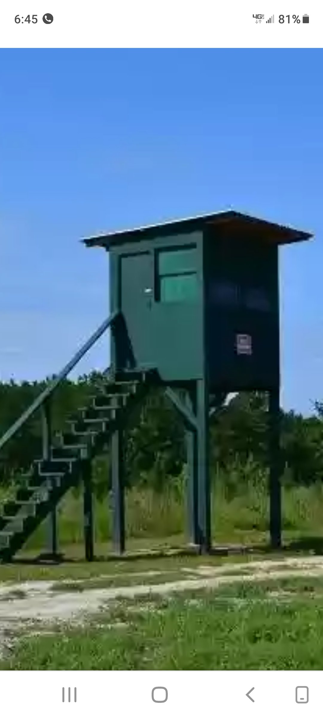 HLRBO Hunting Lease 125 acres in Telfair