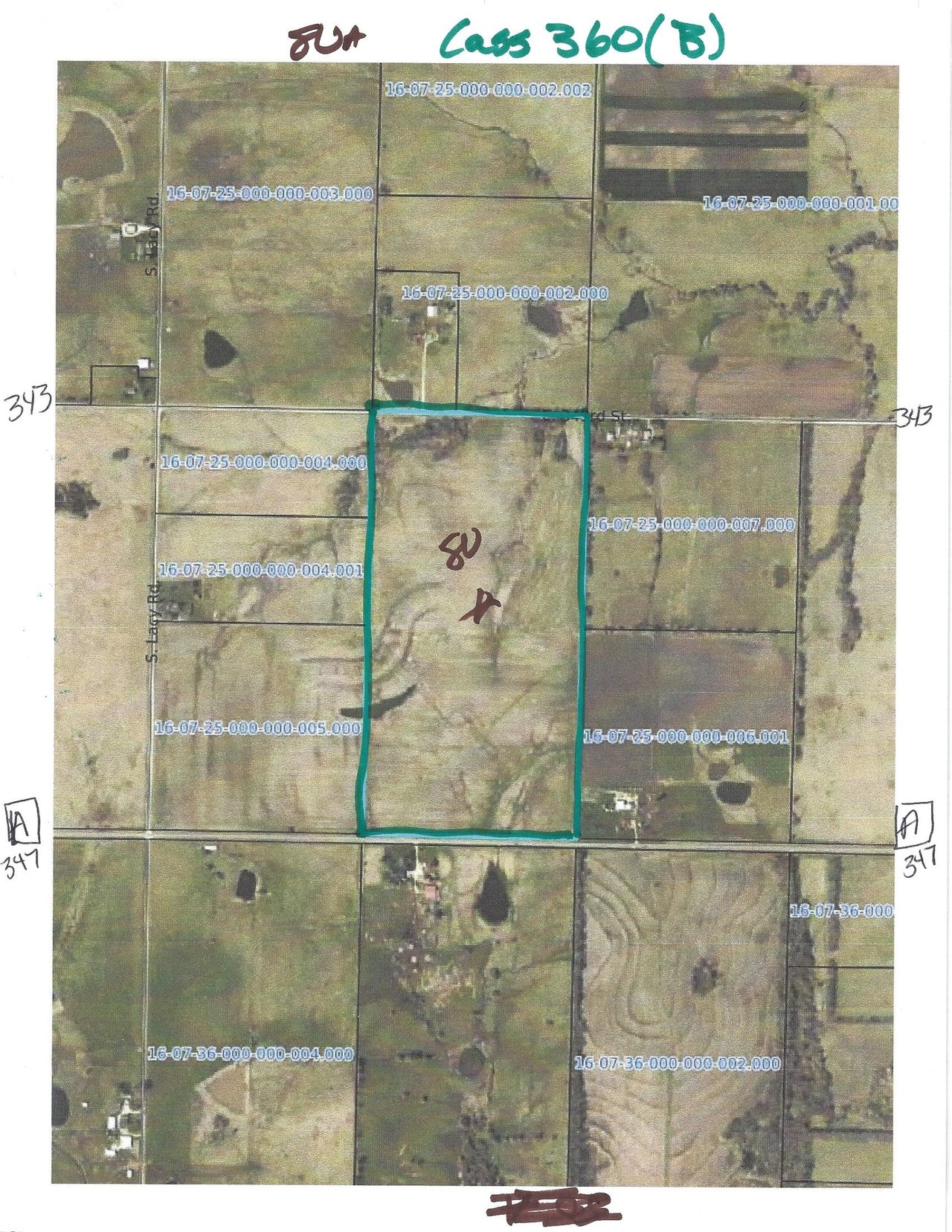 HLRBO Hunting Lease 360 acres in Cass County,Missouri