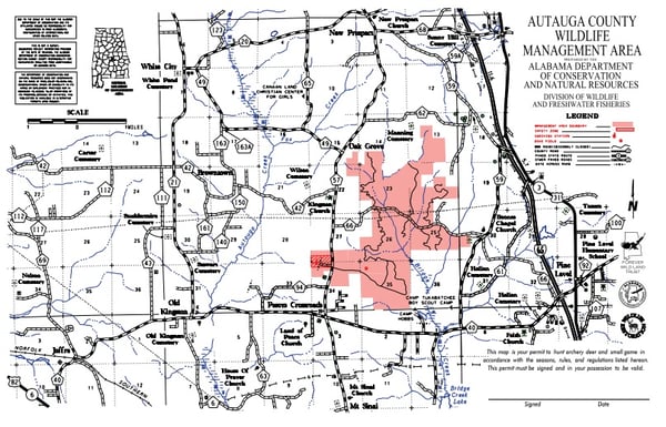 HLRBO Autauga,Alabama Hunting Lease