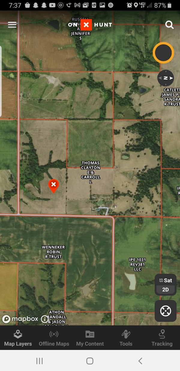 HLRBO Sullivan,Missouri Hunting Lease 7,000.00 Per Year