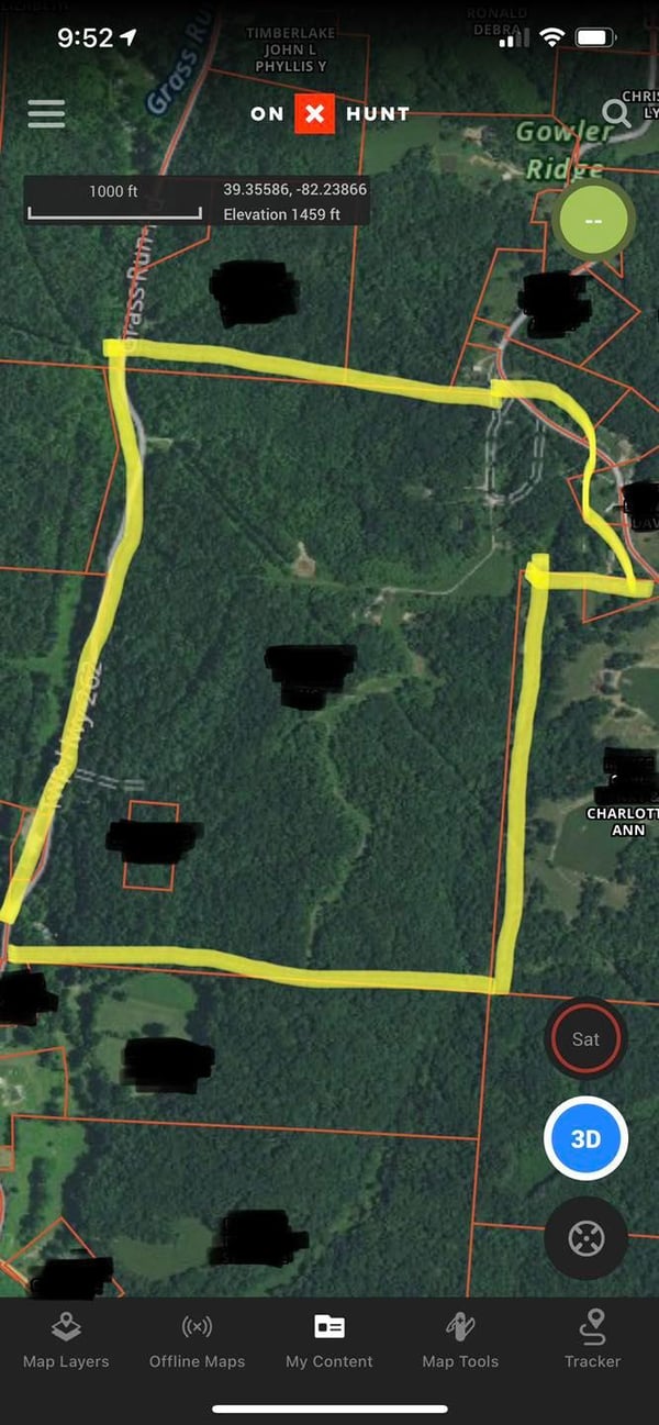 HLRBO Athens,Ohio Hunting Lease 1,750.00 Per Year