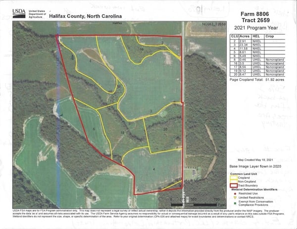 HLRBO Halifax,North Carolina Hunting Lease 2,000.00 Per Year