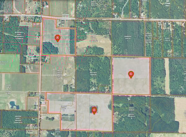 HLRBO Oceana,Michigan Hunting Lease 1,200.00 Per Year