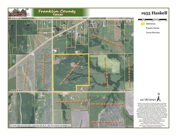 Kansas Hunting Map Unit - ez751dl