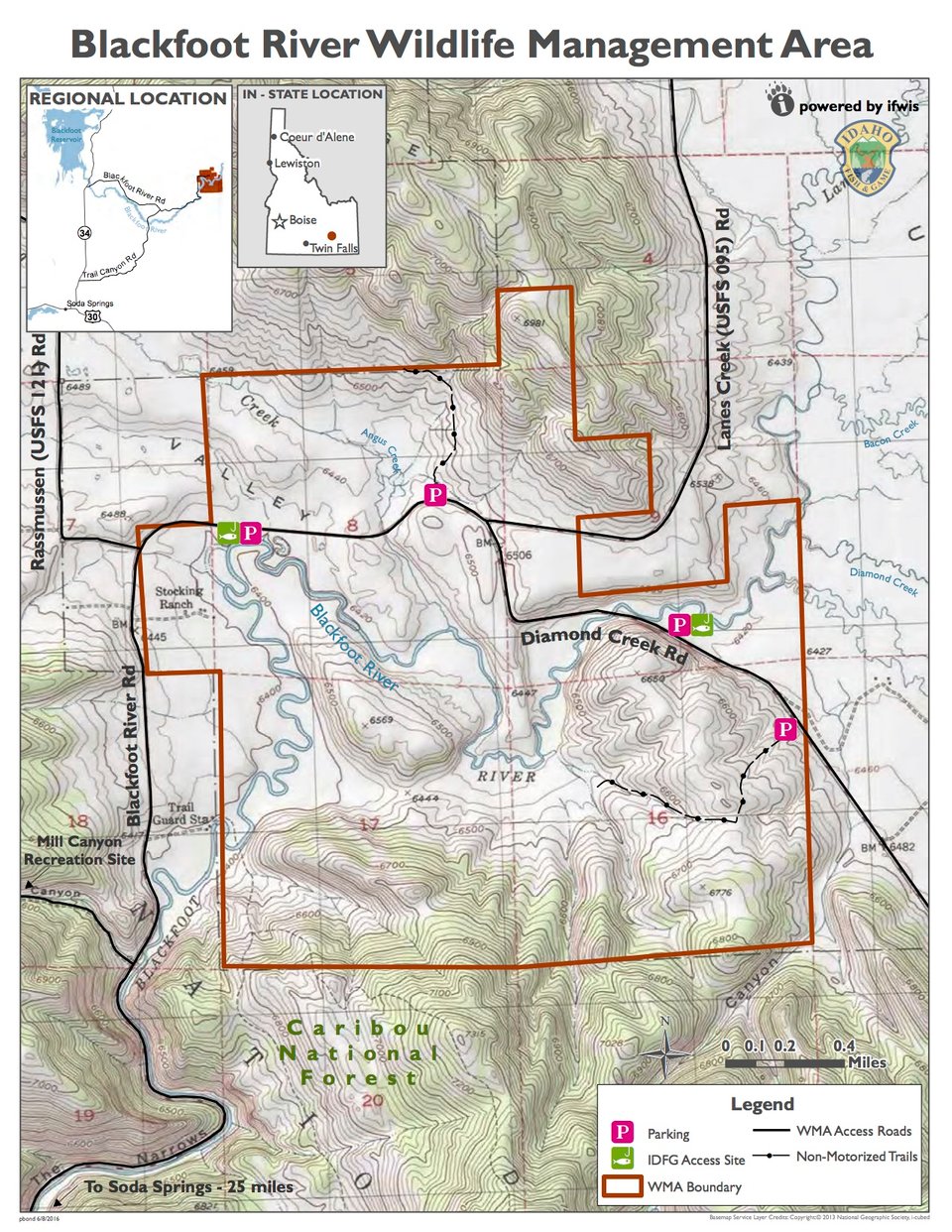 Blackfoot River Wildlife Management Area