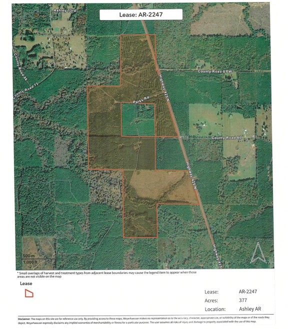 Now Leasing - 377 acres, Ashley, AR (AR-2247)