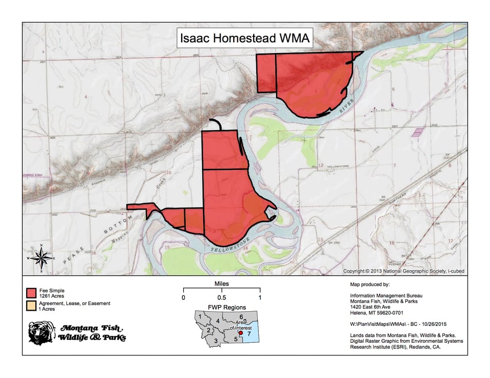 Isaac Homestead WMA