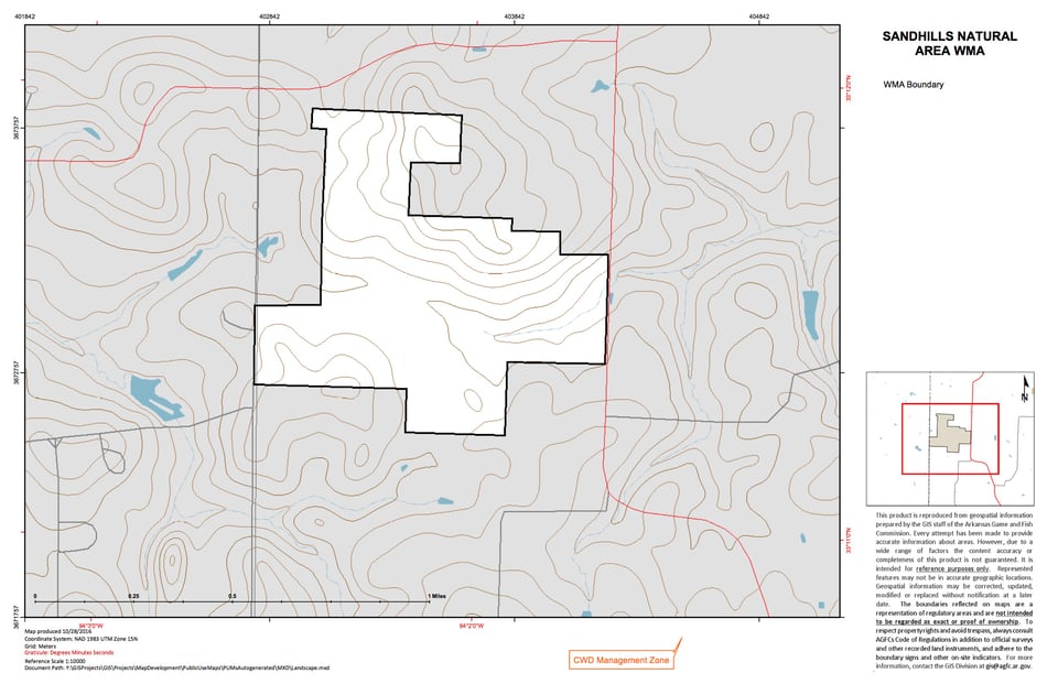 Sandhills Natural Area WMA