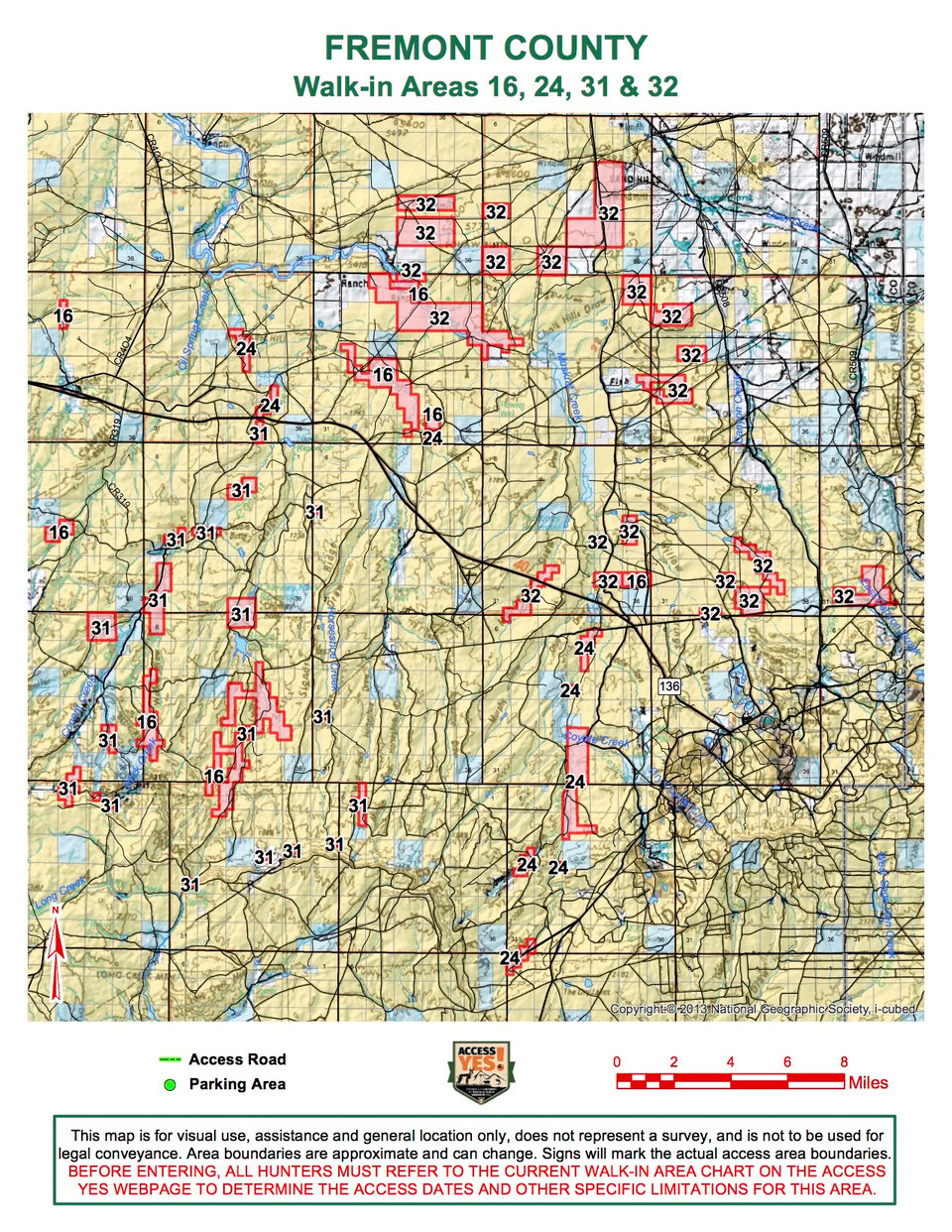 Fremont County Walk In Area 32