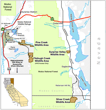 Surprise Valley Wildlife Area