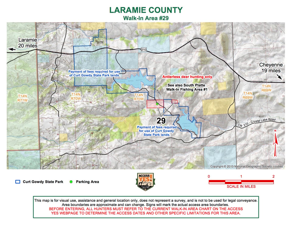 Laramie County Walk In Area 29
