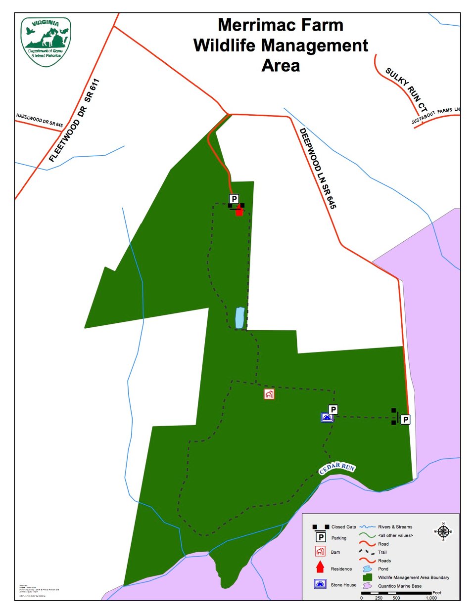 Merrimac Farm WMA