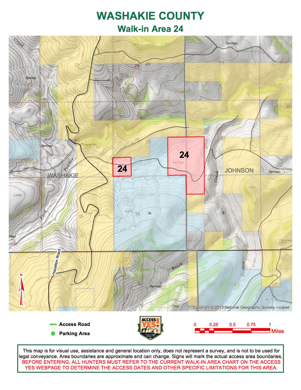 Washakie County Walk In Area 24