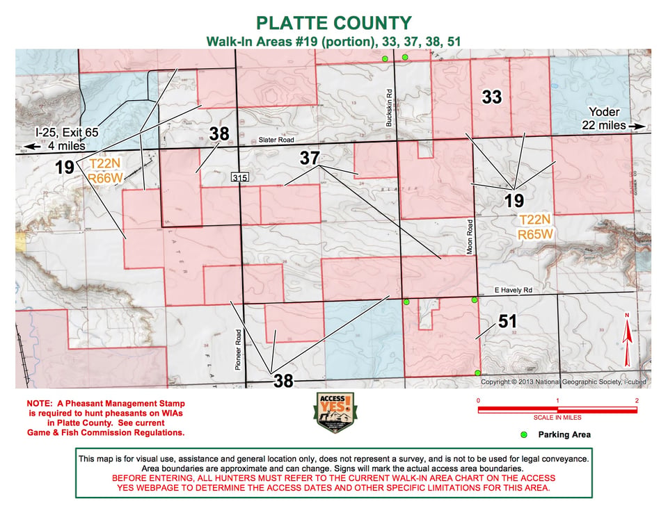 Platte County Walk In Area 37