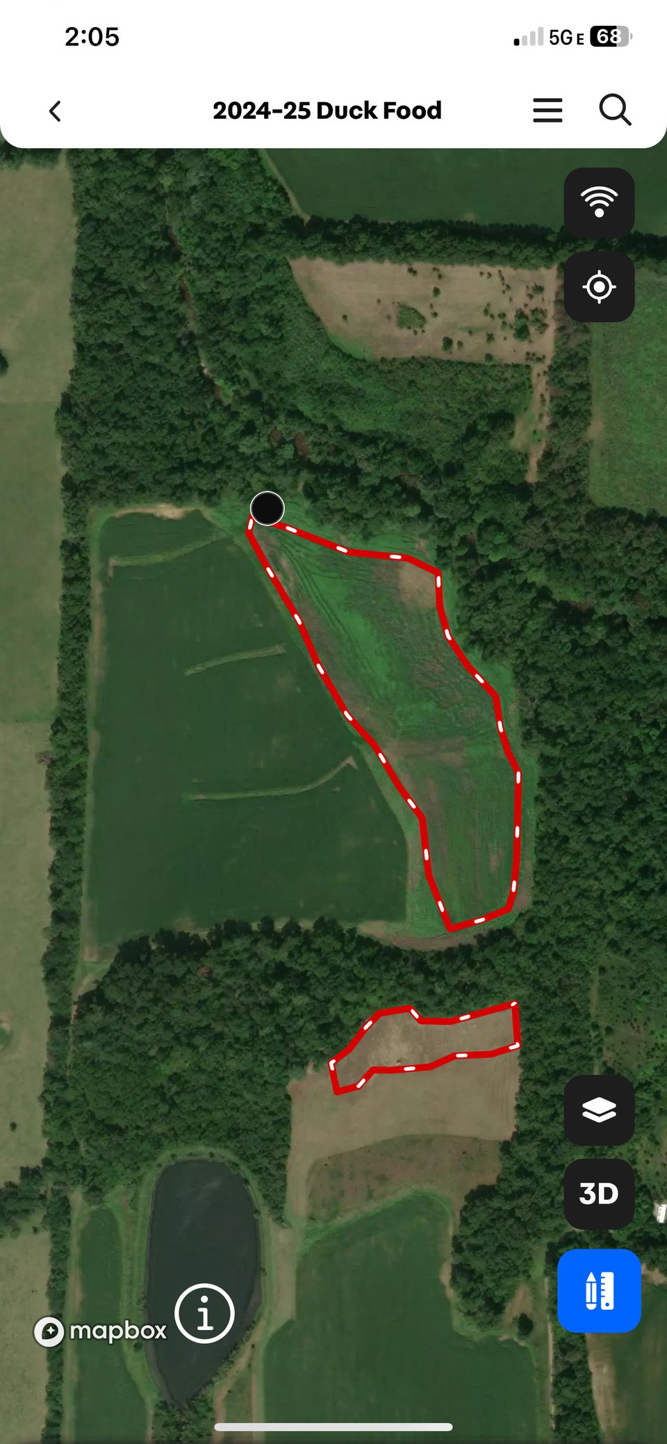 12 acres in Barton Co. for lease
