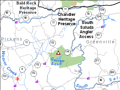 Causey Tract, Gravely WMA, Clemson University