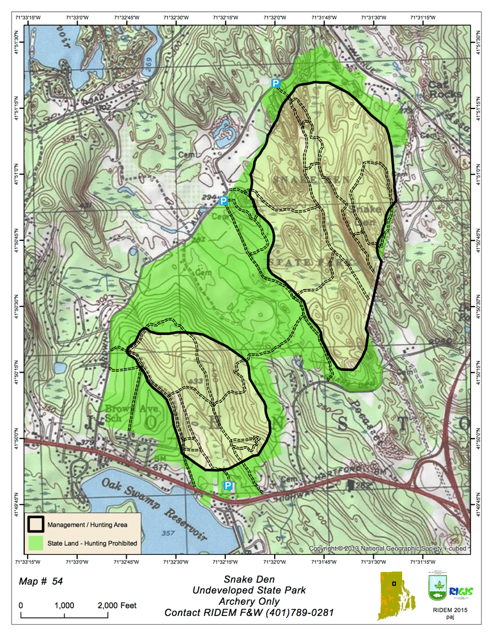 Snake Den State Park
