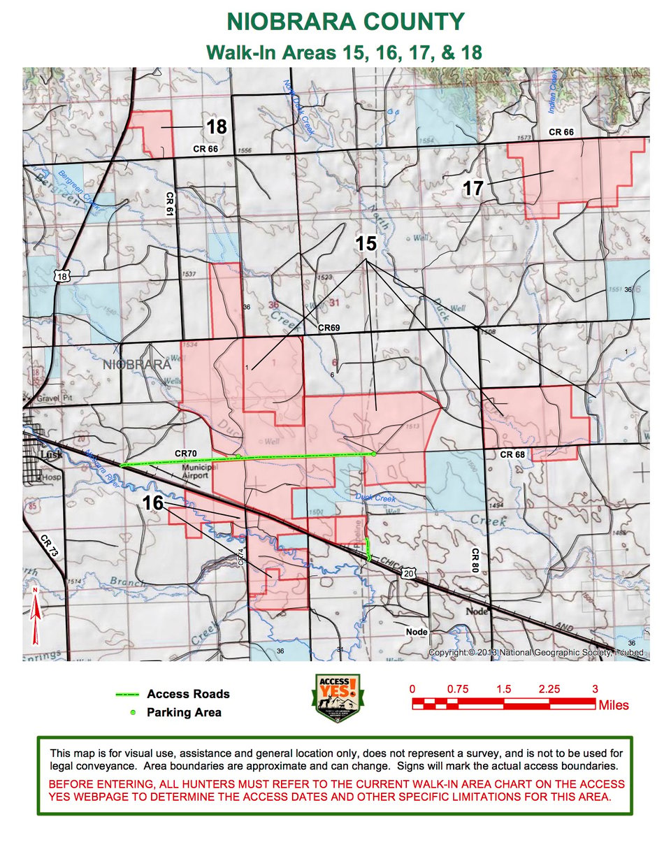 Niobrara County Walk In Area 15