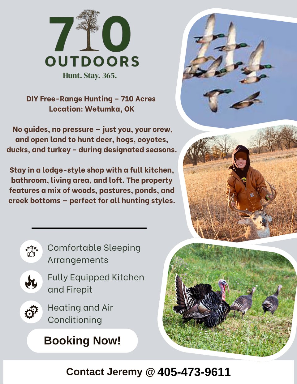 Wetumka, OK Free Range Hunting or Play
