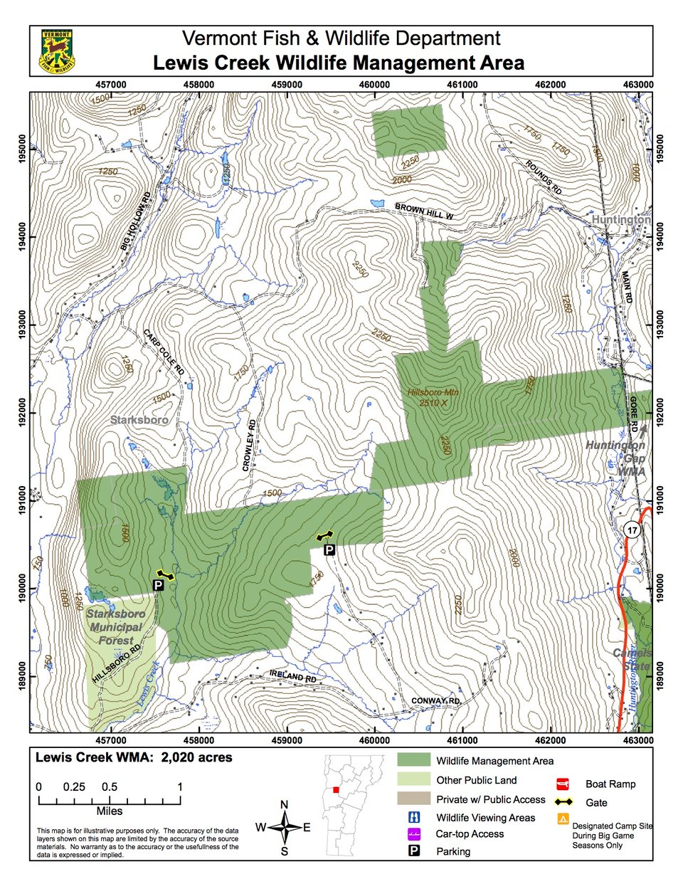 Lewis Creek Wildlife Management Area