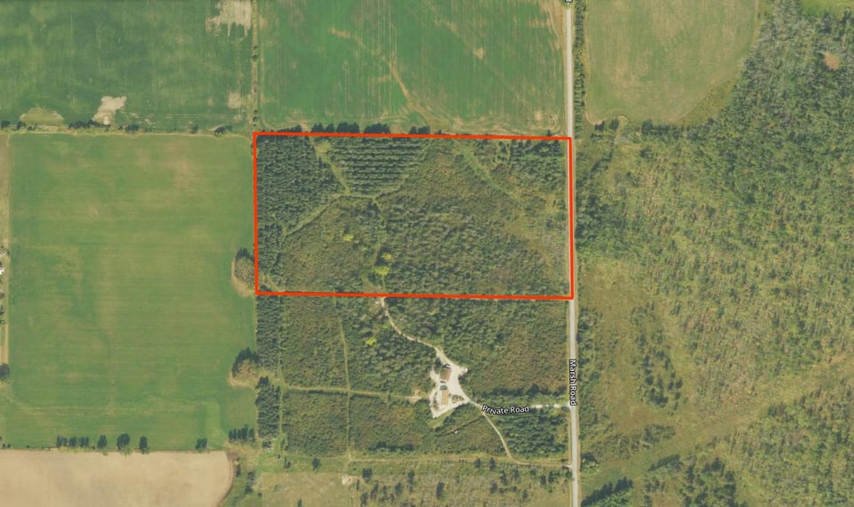 Prime 20 acres in Door County Wisconsin