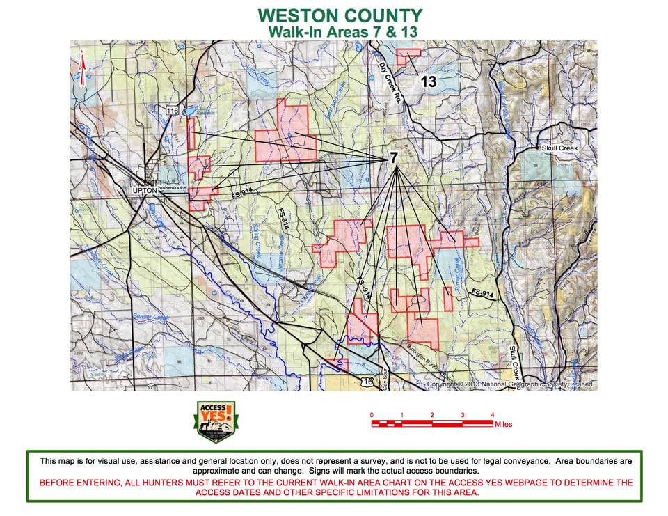 Weston County Walk In Area 7