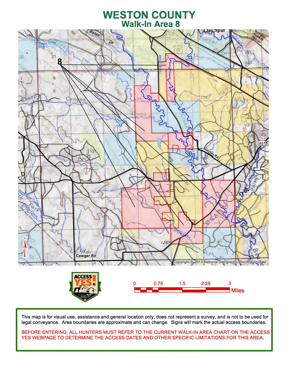 Weston County Walk In Area 8