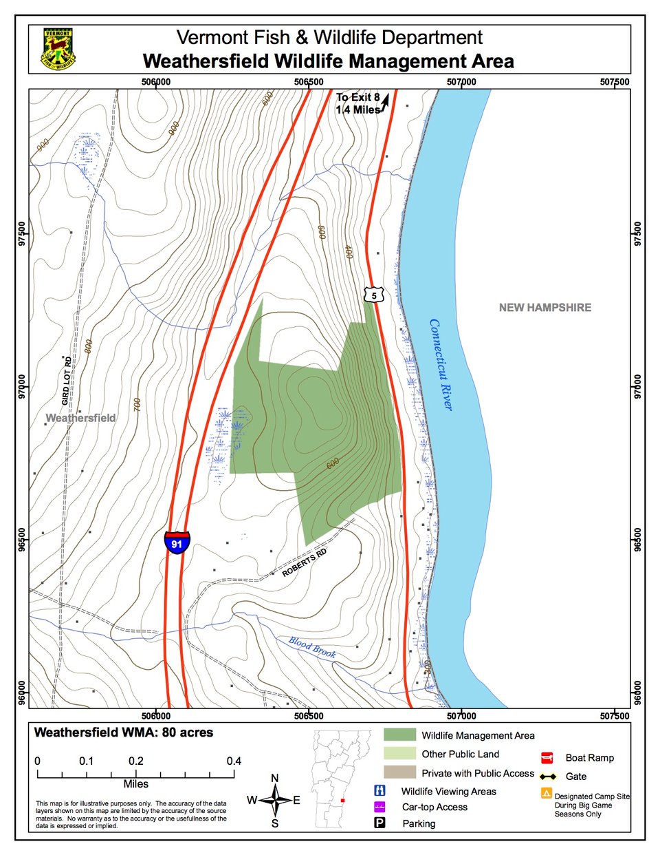 Weathersfield Wildlife Management Area