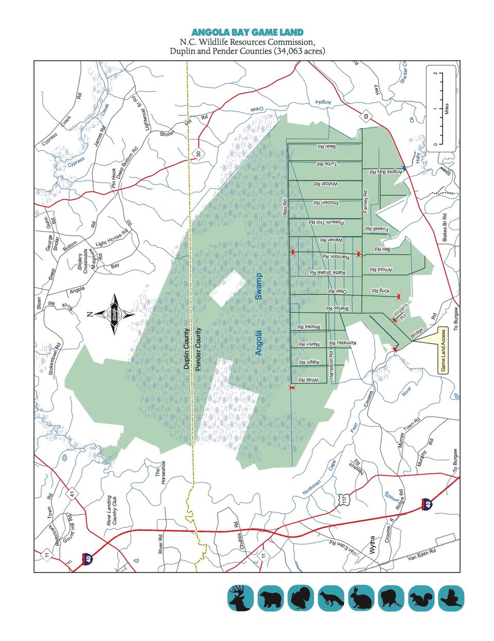 Angola Bay Game Land