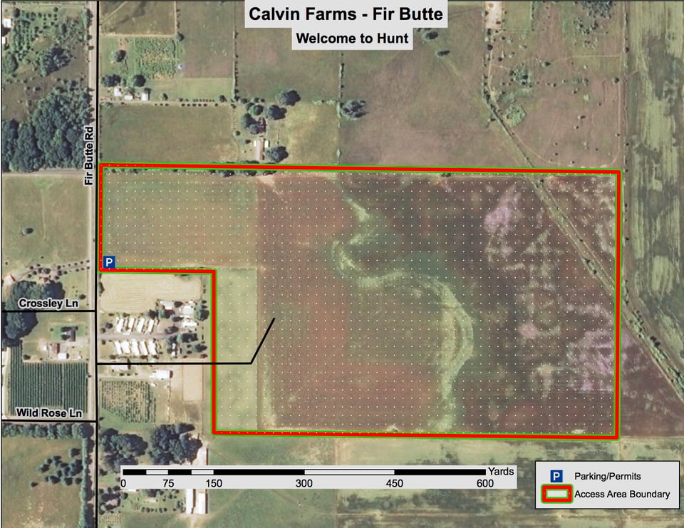 Calvin Farms Access Area - Open Fields