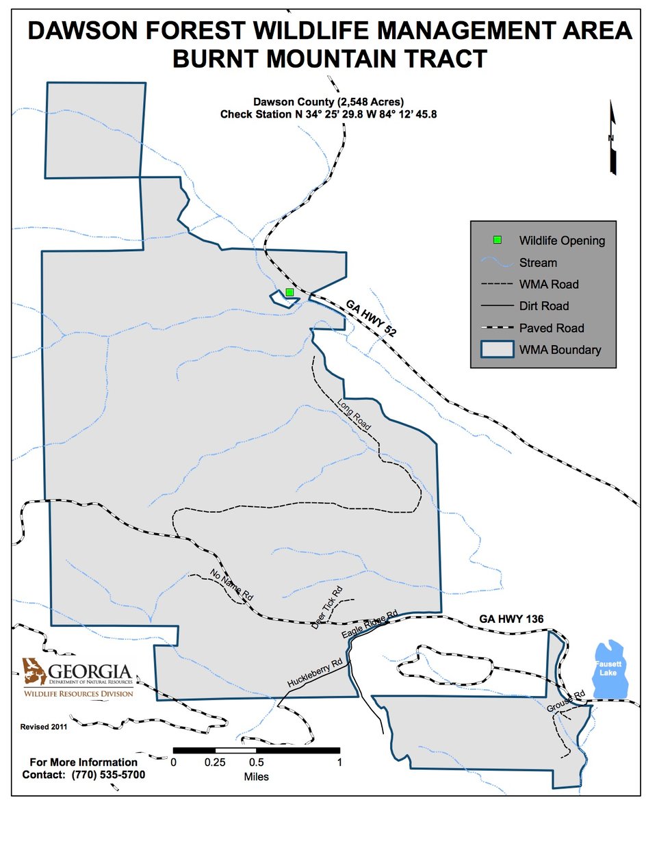 Dawson Forest Burnt Mountain Tract