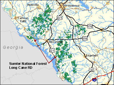 Sumter National Forest - Long Cane Ranger District