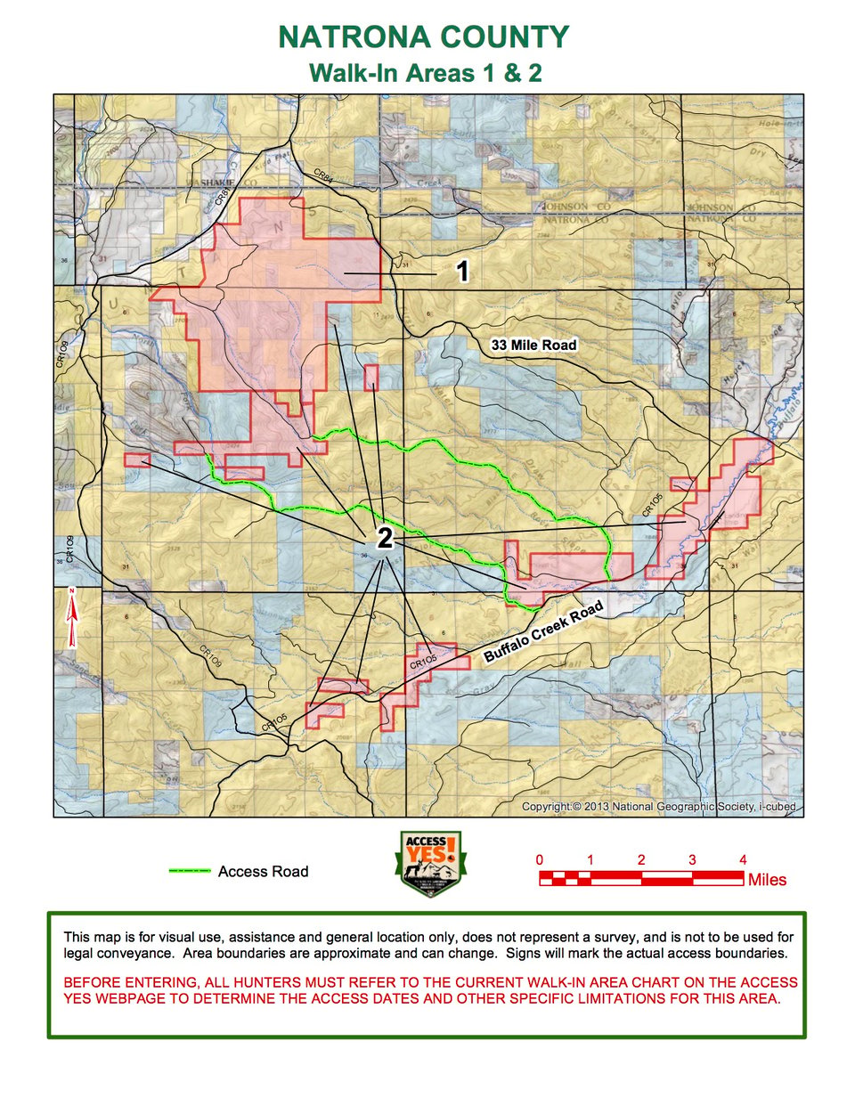 Natrona County Walk In Area 2