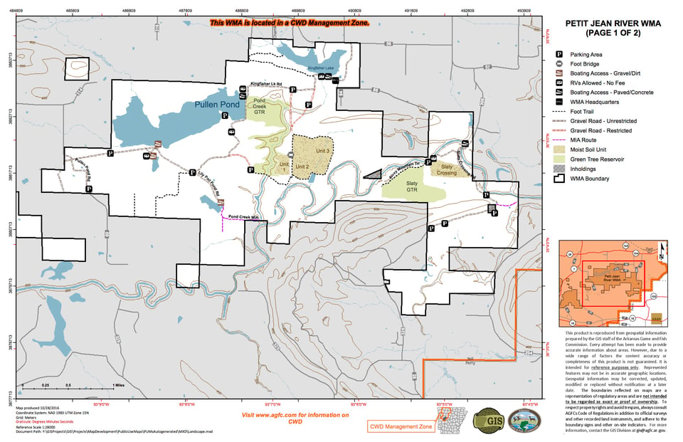 Petit Jean River WMA