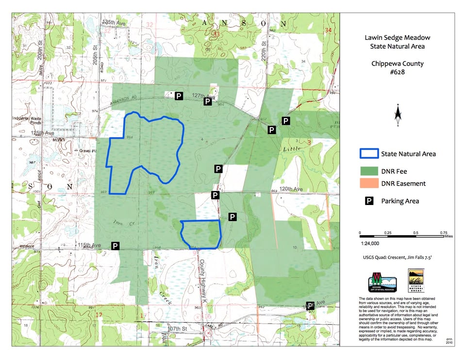 Lawin Sedge Meadow State Natural Area
