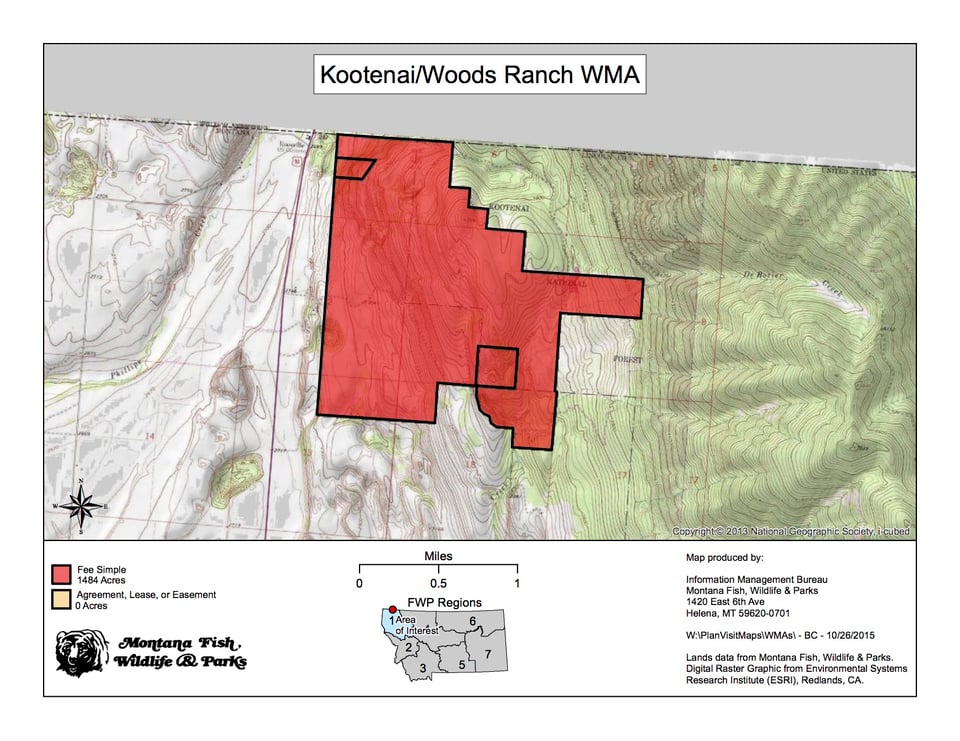 Kootenai - Woods Ranch WMA