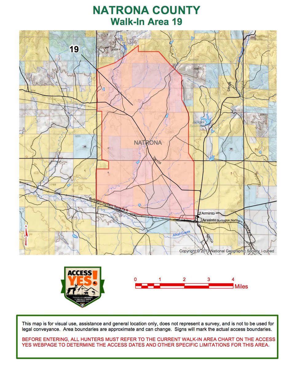 Natrona County Walk In Area 19