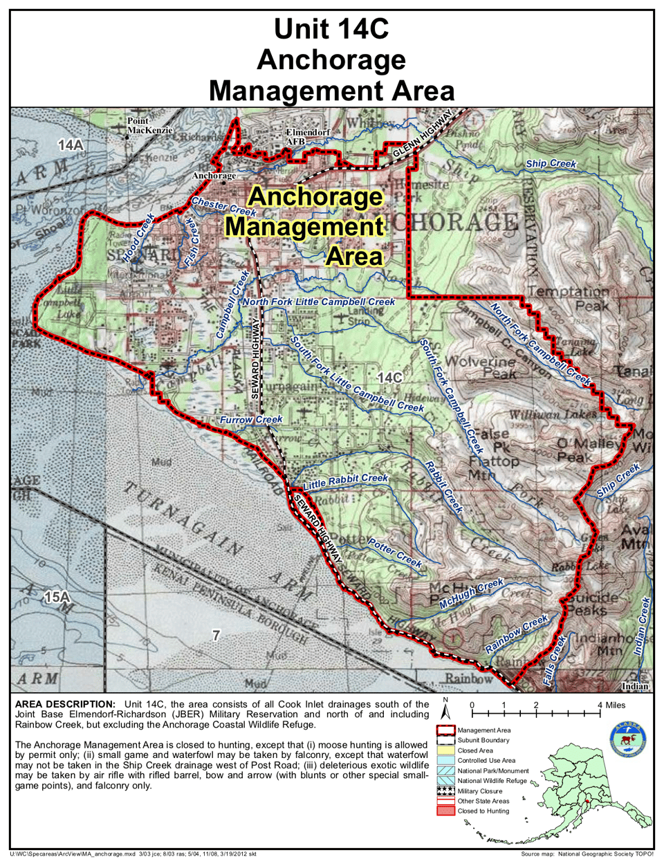 Anchorage Management Area