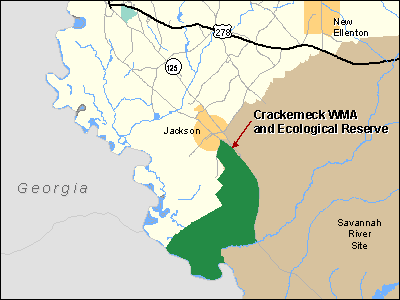 Crackerneck Wildlife Management Area and Ecological Reserve