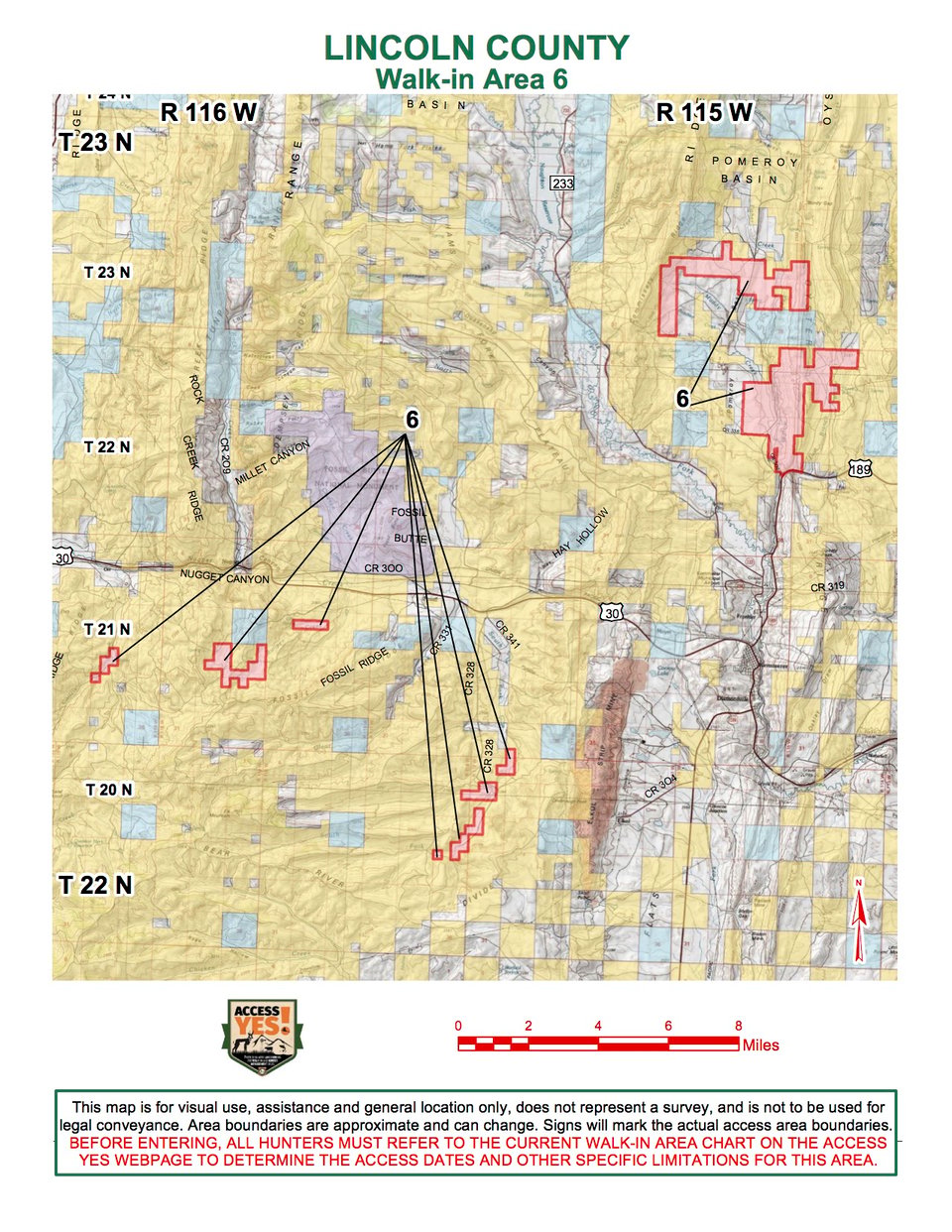 Lincoln County Walk In Area 6
