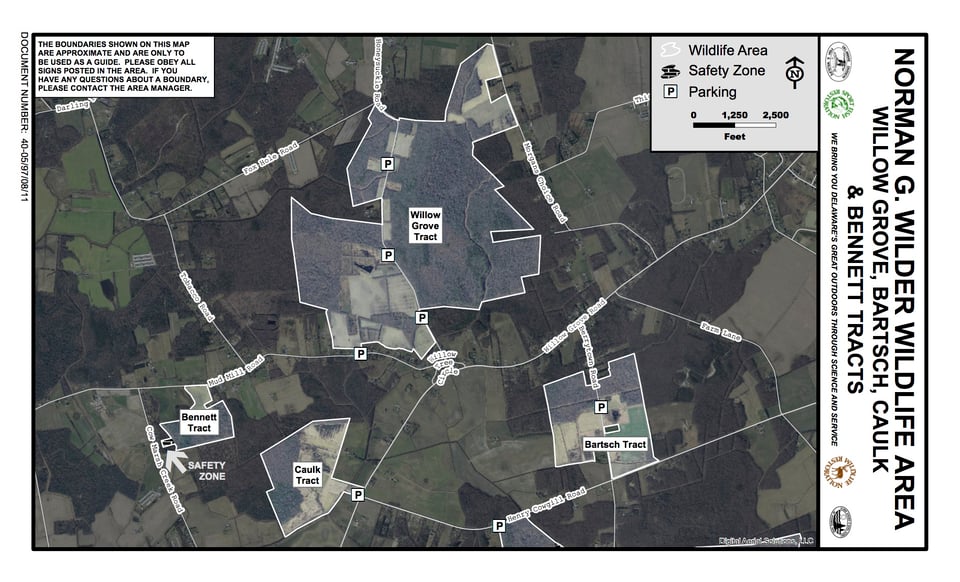 Norman G. Wilder Wildlife Area - Willow Grove Bartsch & Caulk Tracts