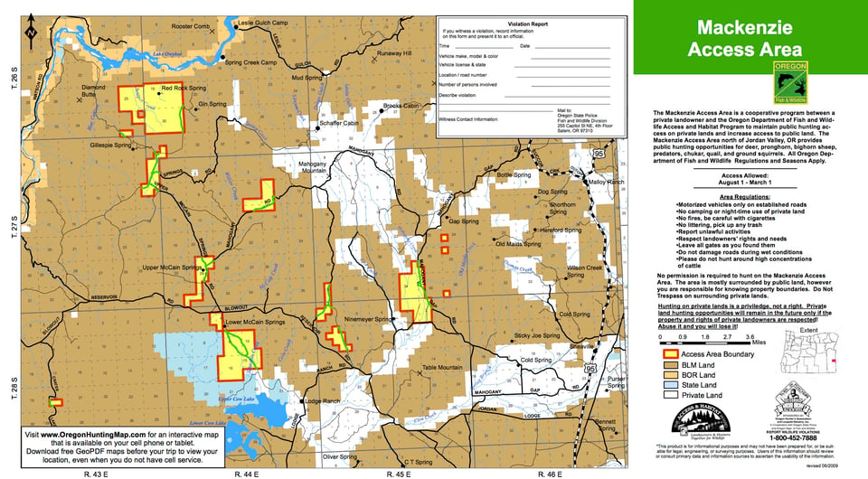 Mackenzie Access Area