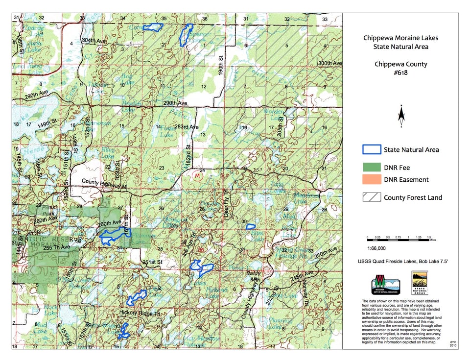 Chippewa Moraine Lakes State Natural Area